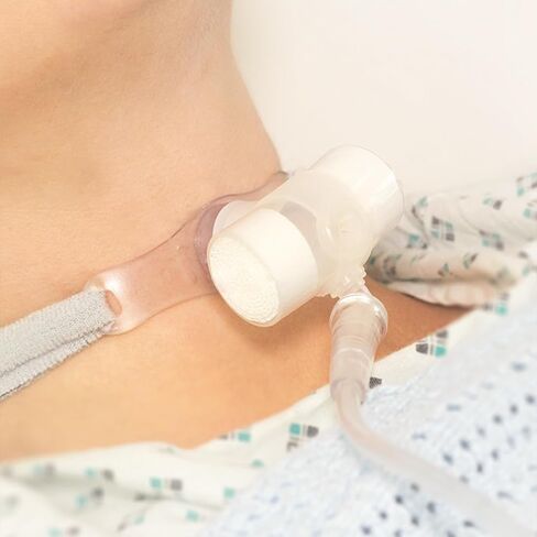 50 Pcs Tracheostomy Supplies HME for Tracheostomy CPAP HME Filters for Humid CPAP Humidifier HME Filters for CPAP Individually Package Sterilized in Kuwait