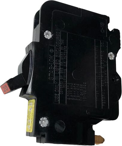 1- Federal Pacific Circuit Breaker, NC20 1-Pole 20-Amp Thin Series NC 020 (OUT OF FACTORY CARTON) FPE, MAY BE RED OR BLACK HANDLE in Saudi Arabia