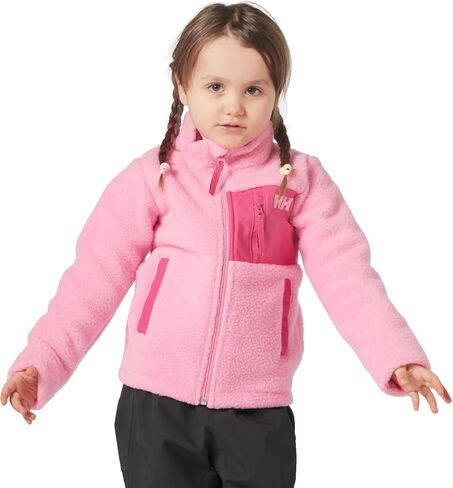 Helly-Hansen Kids Champ Pile Jacket, 068 Sugar Pink, 3 in Saudi Arabia