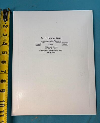 12 أونصة من رماد الخشب المنخل الناعم - الحجم المبدئي - جميع الرماد الطبيعي من أخشاب الخشب الصلب المزروعة عضويًا (12 أونصة - عينة) in Saudi Arabia