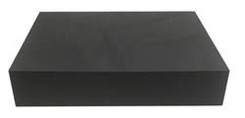 X-Ray Sponge Positioner - Rectangle - 10" x 7-1/2" x 3" Closed Cell Stealth, USA Made in Kuwait