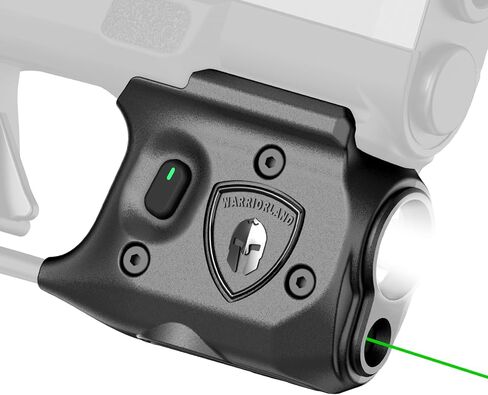 مجموعة ليزر WARRIORLAND Pistol Light Laser Combo، متوافقة مع Springfield Hellcat، لا تناسب Hellcat Pro، مصباح LED تكتيكي مدمج مثبت على الزناد 150 لومن وضوء ليزر أخضر، مؤشر الطاقة، SLL-118G in Saudi Arabia