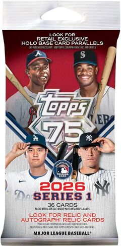 Topps 2026 Topps Series 1 MLB Baseball Fat Pack in Saudi Arabia