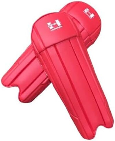 Hammer Black Edition Wicket Keeping Pads - Red in Kuwait