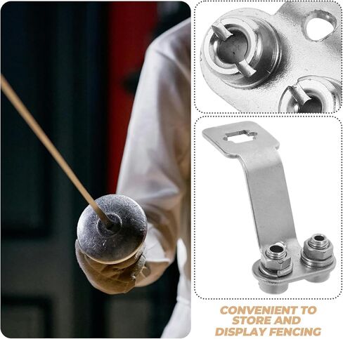 Ciieeo Fencing Epee Socket Replacement Stainless Steel Small Socket for Professional Training Equipment Easy Installation Fencing Sword Accessory in Kuwait