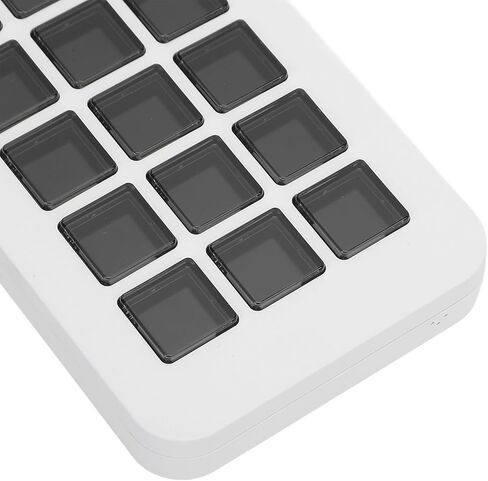 Diyeeni Stream Controller, Macro Keypad for Streaming with 18 Programmable Keys, Customizable Visual AI Pad, Works with OBS, PC and (White) in Saudi Arabia