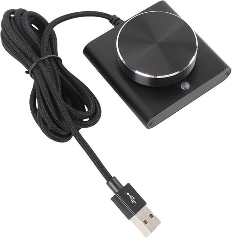 SUNGOOYUE USB Volume Control Knob, 360 Degree Rotatable with 1 Key Mute Function and Blue LED Indicator, Plug and Play for 7 8 10 11 Vista OS X in Saudi Arabia