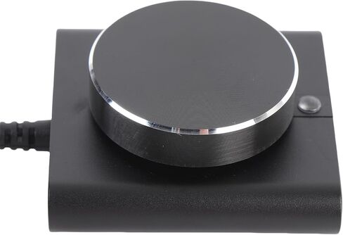 SUNGOOYUE USB Volume Control Knob, 360 Degree Rotatable with 1 Key Mute Function and Blue LED Indicator, Plug and Play for 7 8 10 11 Vista OS X in Saudi Arabia