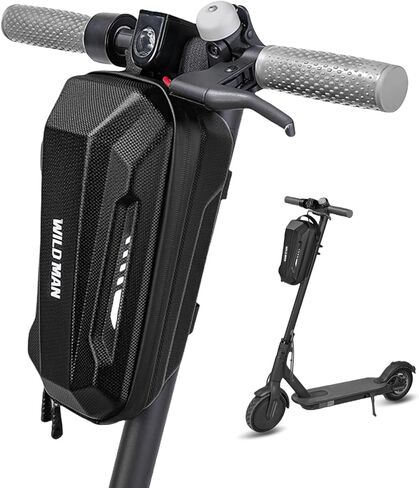flintronic Scooter Storage Bag, 2L Large Capacity Scooter Handlebar Bag, EVA Handlebar Waterproof Front Bag for Carrying Phone, Wallet, Repair Tools, Charger Tools in Kuwait