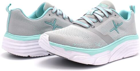 Laforst Women's Heartbeat Nonslip Lace up Sneaker Xtreme Comfort Breathable Mesh Upper in Saudi Arabia