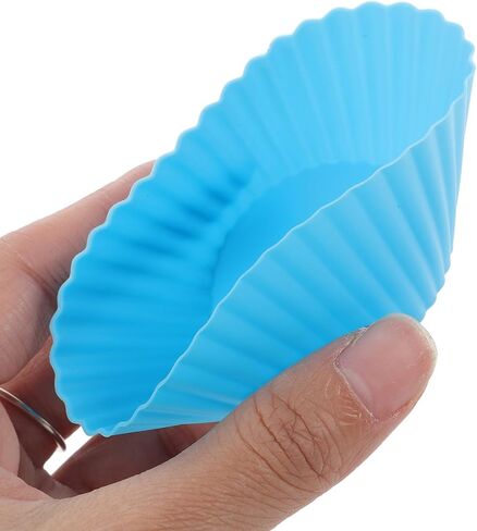 Disposable Air Fryer Paper Liners 50pcs Non-stick Heat-resistant Oilproof Baking Mats for Air Fryer Accessories and One-time Use Baking Random Color in Saudi Arabia