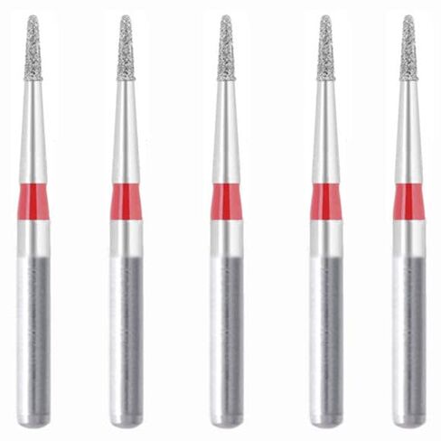 539.8F1, Needle Sharep, Short, Long Neck, 0.8 mm Dia, Fine Grit Diamond Bur, 5 per Pack in Saudi Arabia