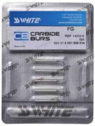 Ss White Fg #557 Surgical/endo Length Burs 5/pkg, 14057-5 in Saudi Arabia