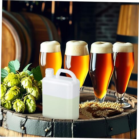 BESTYASH 1L Plastic Flat Bottle with Screw Cap Refillable Water Jug for Juice Milk and Oil Versatile Beverage Storage Container for Home and Commercial Use in Kuwait