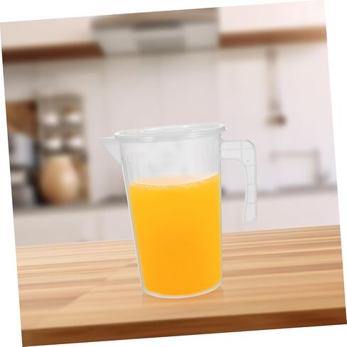 Capacity Plastic Measuring Beaker Shatterproof Lightweight Graduated Jug with Sliding Cover Kitchen Tool for Home and Commercial Use in Saudi Arabia