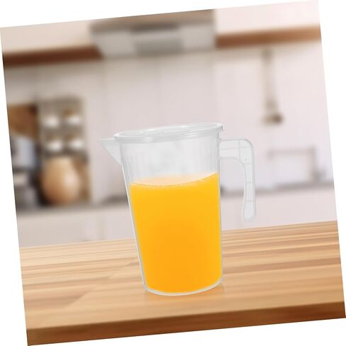 Plastic Measuring Pitcher Dual Sided Graduated Beaker Cup Lightweight Easy to Clean for Baking Cooking and DIY Projects Reinforced Material in Saudi Arabia