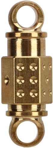 Quick Release Keychain Brass, Detachable Pull Apart Key Rings Separate Chain Snap Lock Holder with Stainless Steel Ball Structure for Car, House Keys in Saudi Arabia