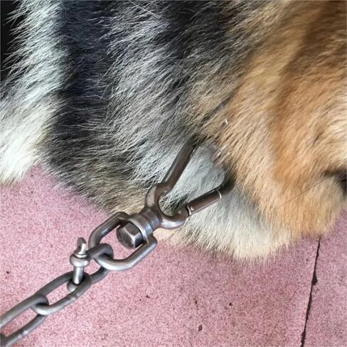 خطاف زنبركي، قطعة واحدة من الفولاذ المقاوم للصدأ، خطاف سريع متعدد الوظائف، سلسلة عين دوارة، حلقة تسلق للتخييم والمشي لمسافات طويلة in Kuwait