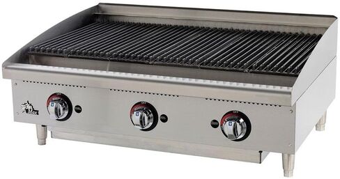 Gas Charbroiler - Radiant 36"Wx25-3/4"Dx15-1/2"H 120,000 BTU in Saudi Arabia