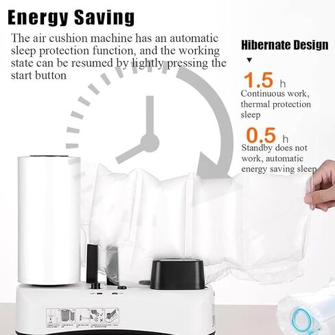 آلة وسادة الهواء - نظام تعبئة الهواء القابل للنفخ مع سرعة إغلاق 7.2-7.8FT/min للشحن الفعال in Kuwait