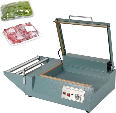 Wrap Sealing Machine, Heat Sealer Wrapping Machine with 0 to 3s Sealing and Cutting Time, Heavy Duty Heat Shrink Wrap Packing Tool, for Household in Saudi Arabia