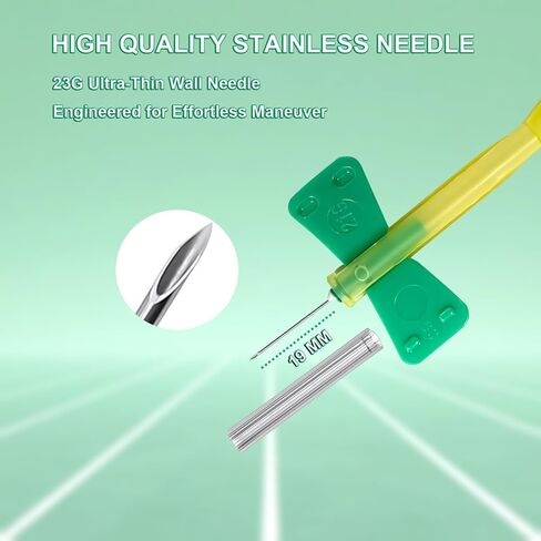 21G Butterfly Needles 50Pcs, Collection Needle 21g Luer 3/4" X 10" Tubing for Lab & Veterinary in Saudi Arabia