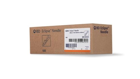 BD Eclipse Needle, 25 G x 1-1/2 in. #305838, (100 Count) in Saudi Arabia