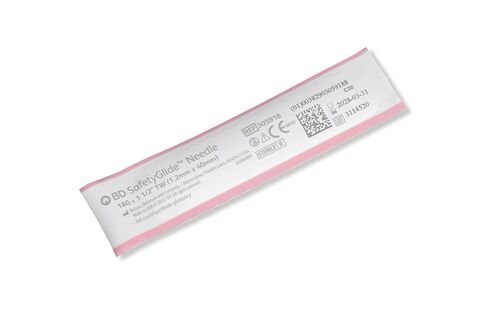 BD SafetyGlide Needle, 18 G x 1-1/2 in. #305918, (50 Count) in Saudi Arabia