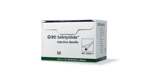 BD SafetyGlide Needle, 21 G x 1 1/2 in. #305917, (50 Count) in Saudi Arabia