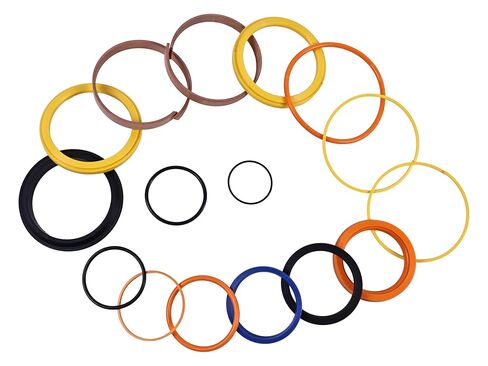 Hydraulic Cylinder Seal Kit 991/00055 99100055 Compatible with JCB Backhoe 1400B 1550B 1600B 1700B 214 215 216 217 3C 3CX 3D 60MM Rod X 100MM CYL in Saudi Arabia