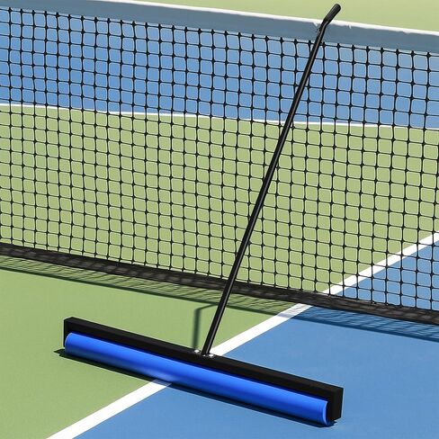 Montex Tennis Court Squeegee, Foam Tennis Sponge Roller, Lightweight Quick Clearing Tools for Tennis Basketball Sports Court, Black in Kuwait