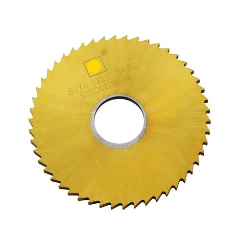 1 x Milling HSS Tin Coated Circular Saw 40 mm/50 mm/60 mm/63 mm Thickness 0.2 mm-4. 72T Slot Cutter Blade(D40xd13,4.0mm) in Saudi Arabia