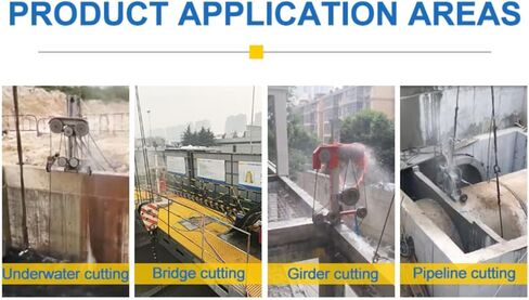 Hydraulic Wire Saw for Stone and Concrete Cutting – Professional Quality for Mining, Demolition, and Construction in Saudi Arabia