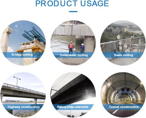 High-Performance Hydraulic Wire Saw for Heavy Concrete Cutting – Ideal for Demolition and Quarrying in Saudi Arabia