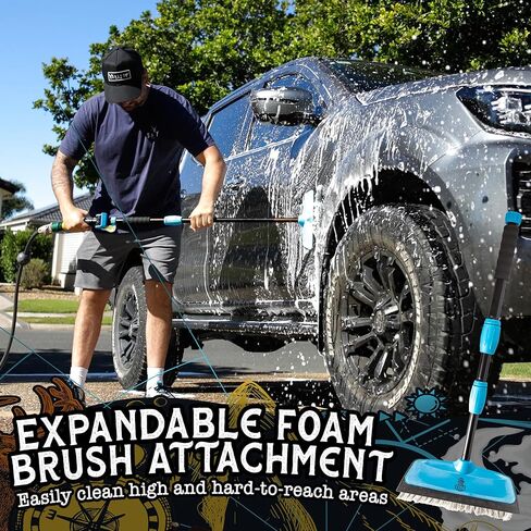 Salty Captain Boat & 4WD Cleaning Kit – Ultimate All-in-One Wash Set with Salt Wash, 4WD & RV Wash, Engine Flush, Microfiber Towels, Foam & Wheel Brush – Perfect for Boats, PWCs & Off-Road Vehicles in Kuwait