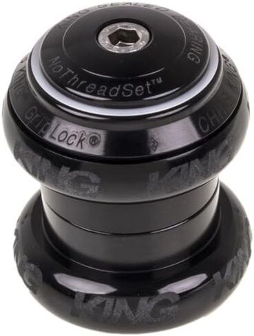 Chris King NoThreadset Headset - 1 1/8in Sotto Voce Black, 1-1/8in in Saudi Arabia