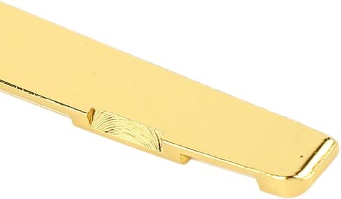 Brass Acoustic Guitar Saddle Bridge Replacement, Durable Metal Musical Instrument Accessories with Stable Tone Transmission, Easy Installation for Folk Guitars and Beginners Gift (GL224 (1Pc)) in Saudi Arabia