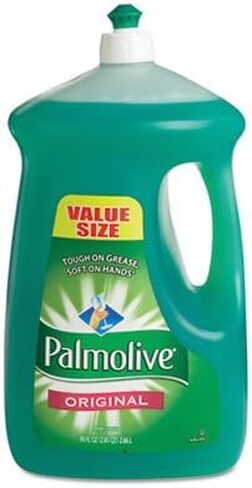 سائل غسيل الأطباق كولجيت بالموليف، الرائحة الأصلية، أخضر، زجاجة 90 أونصة، 4/كرتون in Kuwait