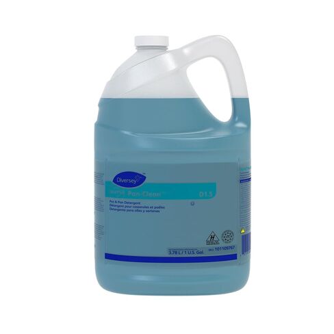 Diversey 101109767 SUMA Pan-Clean D1.5 General Purpose Pot & Pan Detergent, Highly Concentrated Liquid Dish Washing Soap with Fresh Floral Scent, 1-Gallon in Saudi Arabia