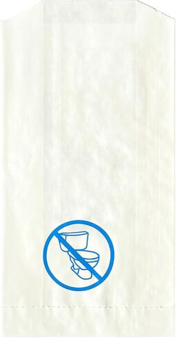 Bulk Restroom Supplies - Sanitary Disposal Bags for Feminine Products, 1000 Count, 4x2x9 Inches, Discreet Tampon Napkin Disposal with Odor Control, Commercial Bathroom Hygiene in Saudi Arabia