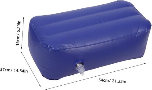 Toyvian Inflatable Seat Cushion 21.25X14.56X6.29In Portable Boat Seat Cushion for Kayak Raft Water Sports Outdoor Seating in Saudi Arabia