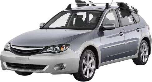 Precut Windows Tint Film All Sides Sun Sun Flocking Protection Privacy Anti Shatter Glass 2 Ply Film أي طقم الظل للونت لـ Subaru Impreza Hatch 2008-2011 in Saudi Arabia