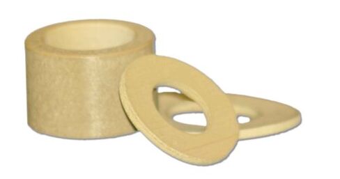TriStar RULON(R) J Thrust Bearings 1/4" IDx5/8" ODx.060" Thickness Brown Color DRJT-0410-2 (Pack of 5) in Saudi Arabia