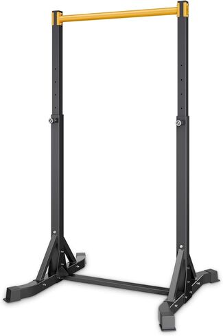 VEVOR Pull Up Bar, 330LBS Capacity Portable Pullup Bar Station, Pullup Bars Free Standing with H-Frame Structure & Heavy-Duty Steel Tube, 8 Level Height Adjustment Gravity Fitness for Arms Back Chest in Saudi Arabia