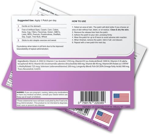 PatchAid Anti-Aging Topical Patch 30-Day Supply in Kuwait