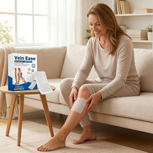 رقعة Vein Target Microdarts، 2026 علاج احترافي جديد لدوالي الأوردة لرقعة الساقين، وتخفيف إزعاج الساق، وتحسين الدورة الدموية، وعلاج الساق بالمكونات الطبيعية لجميع أنواع البشرة. in Kuwait