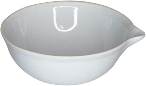 4-52501-10 Porcelain Evaporating Dish 50ml capacity. Size 70mm diameter x 28mm height. Pack of 10. in Saudi Arabia