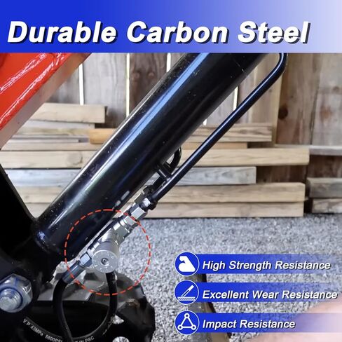 L08 Hydraulic Flow Control Valve Bidirectional Restrictor Compatible with 1-2 Ton Mini Excavator Replace#: STB-G3/8 in Kuwait