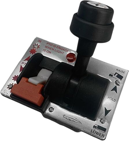 صمام تحكم نسبي عام مع مفتاح PTO، مفتاح قلاب شاحنة قلابة، 4 اتجاهات، أوتوماتيكي، زر ضغط، ألومنيوم، بلاستيك، حامل الكابينة، رافعة مفصلية، مغلق عادة، متعدد الألوان in Kuwait