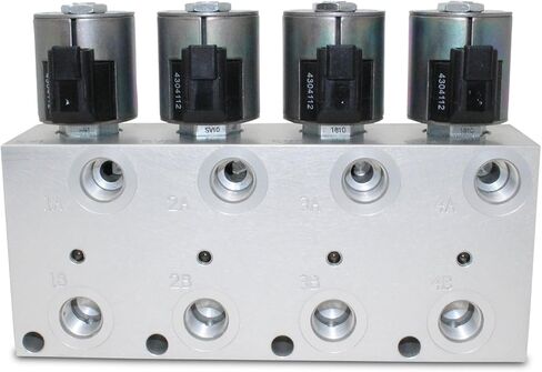 مجموعة المضاعف الهيدروليكي من شركة Summit Hydraulics، و4 صمامات اختيار للدوائر بما في ذلك القارنات والتحكم في صندوق التبديل in Saudi Arabia
